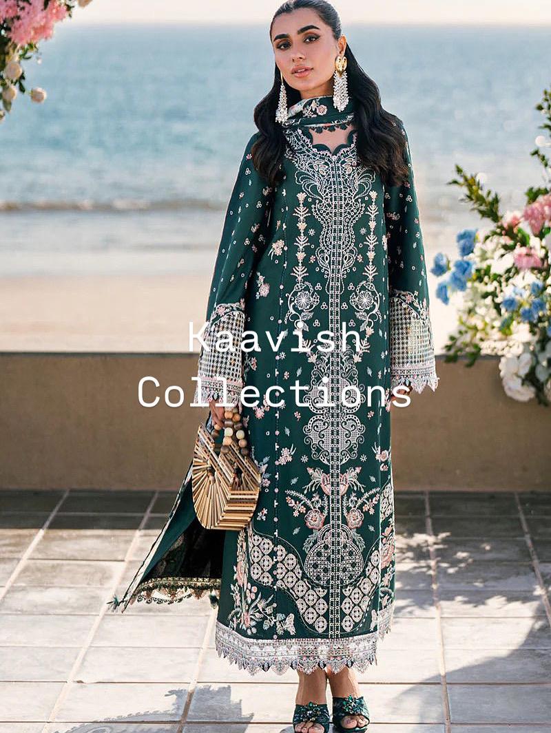 Green Lawn Chickenkari Suit 3pc