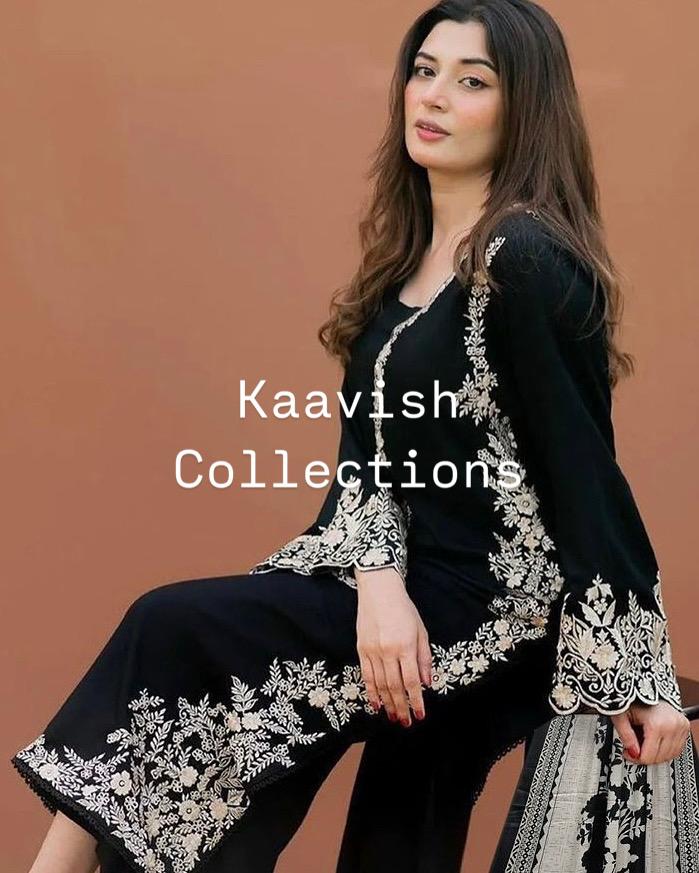 Black Lawn Suit with White Embroidery on Shirt and Printed Dupatta 3pc