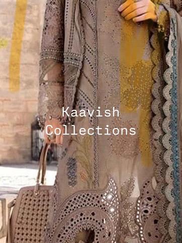 Grey Lawn Chickenkari Suit 3 pc